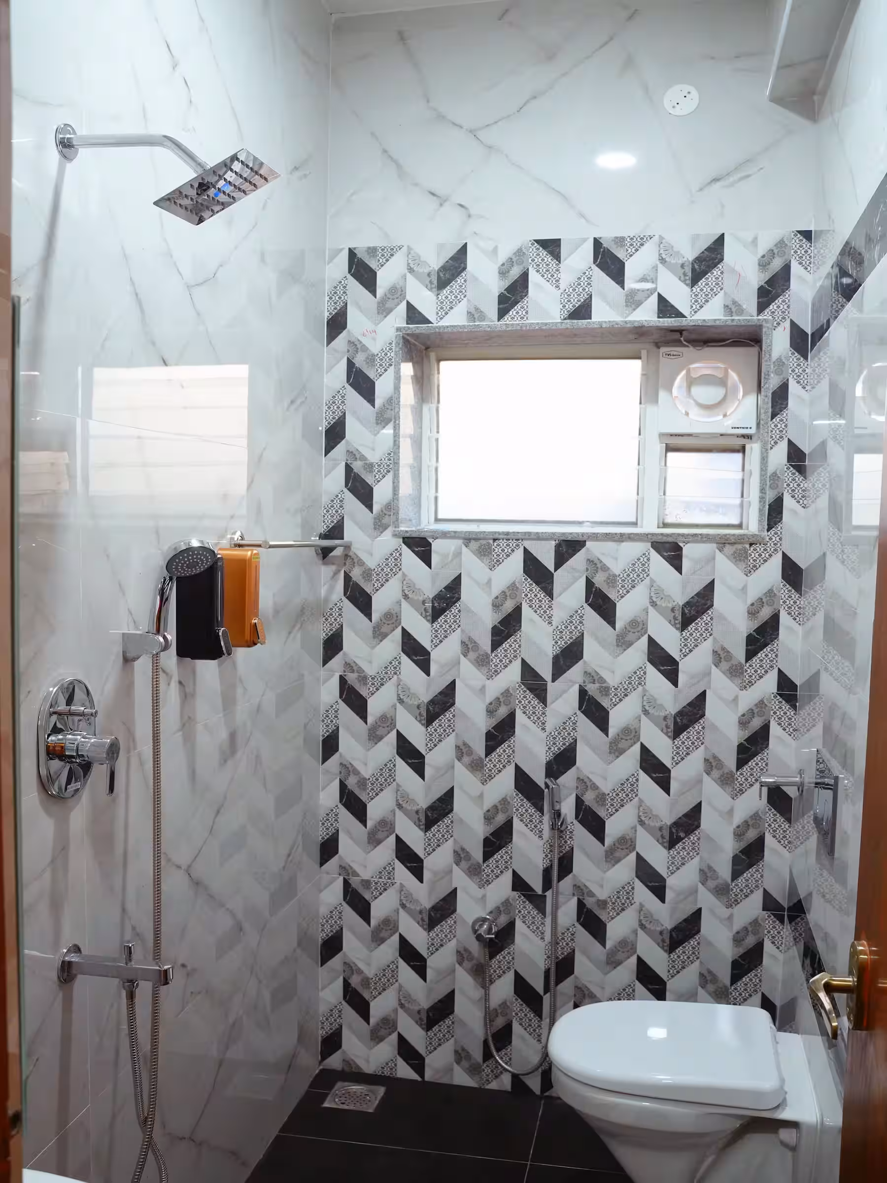 Private bathroom at Aranya